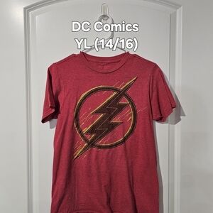 SOLD - YL (14/16) | DC Comics | Red The Flash Tee